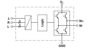 Zátěžové reverzační relé PLC-SC-ELR W1/ 2-24DC PHOENIX CONTACT 2980539