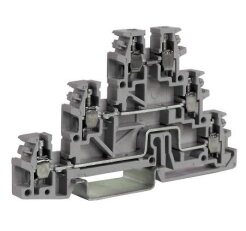 Řadová svorka patrová TLD.2 šedá MOREK TL200GR