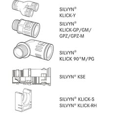 Paralelně drážkovaná ochranná hadice SILVYN RILL PA12 13/10X13 GY 50M 61815110