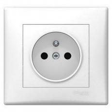 Sedna Zásuvka 2P+PE 230V 16A, clonky, Polar SCHNEIDER SDN2800221