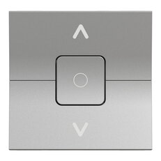 Žaluziový jednopólový spínač NOVÁ UNICA 6A, 2M, Aluminium SCHNEIDER NU320830