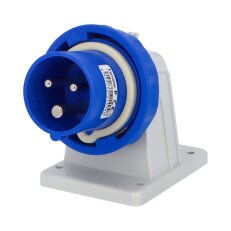 Vestavná přívodka IP67/230V/16A/3P 6h úhel 90° - SpeedPRO FAMATEL 14250