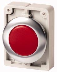 Eaton M30I-FL-R Signálka, zapuštěná, IP67, kroužek nerez, červená