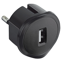 USB ADAPTÉR DO ZÁSUVKY ČERNÁ LEGRAND 050681