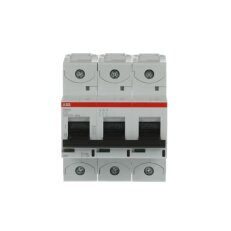 S803S-C10 jistič 3P char. C 10A s klecovou svorkou Icu 50kA ABB 2CCS863001R0104