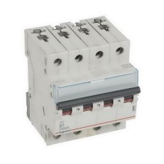 TX3 JISTIČ, 4 PÓLOVÝ, CHAR. B, 1A 10000A LEGRAND 404147