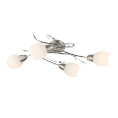 Stropní svítidlo LILLY nikl 4xE14, max. 40W 230V GLOBO 60209-4