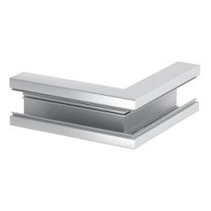 Vnější roh OBO GA-SA70130EL, pro kanál Rapid 80, 70x130mm, Hliník, Alu eloxováno