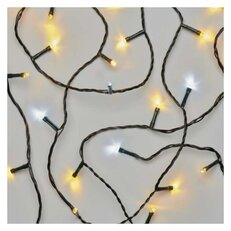 LED vánoční řetěz pulzující 12 m venkovní i vnitřní teplá/studená bílá D4AL06