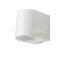 Wall Sleek Wall Fitting  Round White Bod