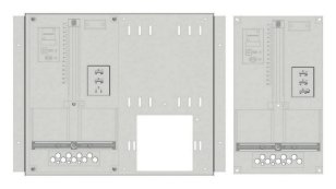 Sada elektroměrová vana 1-řadá, 2 desky