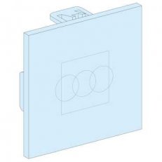 Schneider 03907 Zakrývací štítek 72x72mm