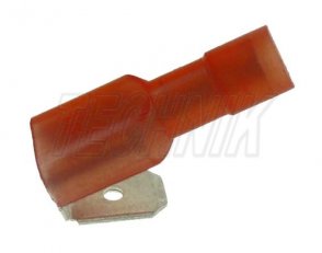 OPOC 1,5 Objímka plochá odbočná celoizolovaná, průřez 0,5-1,5mm2 / 6,3x0,8mm PA