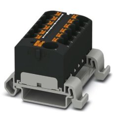 PTFIX 10/12X4-NS35A BK Blok rozvodek 3273760