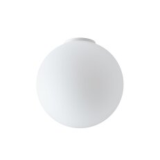 Přisazené svítidlo se skleněným stínidlem OSMONT STYX 4 13W IP65II E27 bílá