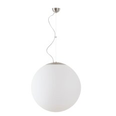 Závěsné svítidlo se skleněným stínidlem OSMONT ADRIA L5 3x10W IP40 E27 nerez