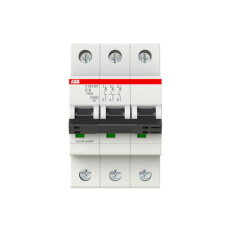 ABB S203MT-C8, třífázový jistič,  8A, C, 10kA, určeno pro drážní aplikace