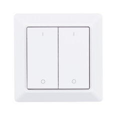 ZigBee nástěnný ovladač - řízení jasu, 2 zóny MCLED ML-917.603.22.0