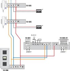 Modulární venkovní audio jednotka se třemi moduly NIKO 10-286