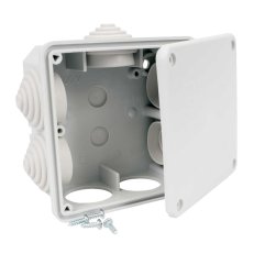 KRABICE S IP KRYTÍM, konfigurace KA, barva SVĚTLEŠEDÁ/RAL7035 KOPOS 8110_KA