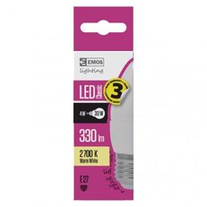 LED žárovka Classic svíčka E27 4,1W (32W) 350 lm teplá bílá EMOS ZQ3110