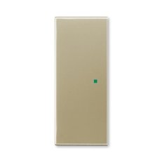 ABB Time Kryt 2násobný levý/pravý bez potisku šampaňská 6220E-A02000 33