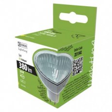 Halogenová žárovka ECO MR16 DIM 28W GU5,3 WW stmívatelná ZE1302 Emos teplá bílá