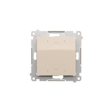 Ovladač tlačítkový SHUTTER [Wi-Fi] 2x5A, 230V, krémováová DEZ1W.01/41