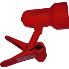 Bodové svítidlo Klips E14 červená 40W IP20 E14 COMPOLUX 911763/01