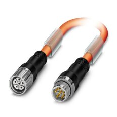 Zástrčka oboustranně zastříknutá plastem K-5E-M23 M9/5,0-C03/M23 F8X 1244208