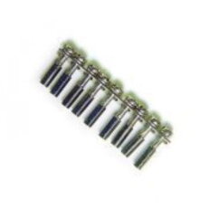 Propojka horní pro svorky TLS.2-TLE.2 (PE)-TLD.2-TDE.2 (PE) / 10-ti násobná