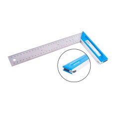 Úhelník kovový s výsuvným dorazem 400 mm XTLINE XT130140