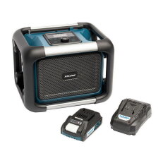 Aku rádio 18 V + baterie 2.0 Ah + nabíječka 2.4 A XTLINE XT102799-1B2