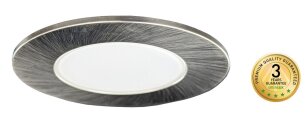 Vestavné LED svítidlo LED BONO-R MATT CHROME 5W 3CCT 700/500lm GREENLUX GXLL104
