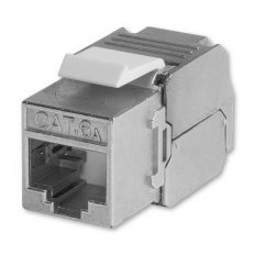 ABB RJ45C6AS Přístroj zásuvky datové stíněné Modular Jack RJ 45-8 Cat. 6AS