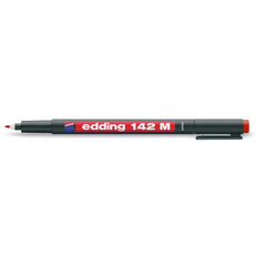 Permanentní pero s kulatým hrotem 1,0mm/barva oranžová EDDING 142 M