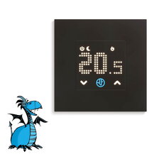 Termostat vestavný 1T.T1.8.230.2000, 110...230V AC, 1P/5A, černý
