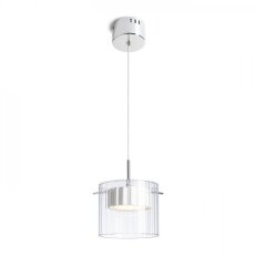 ESTRA I závěsná bílá čiré sklo 230V LED 5W 3000K RENDL R11679