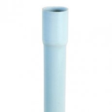 Gewiss DX27725  Trubka tuhá s hrdlem, prům. 25mm, délka 3m, šedá