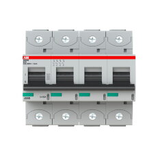 S804B-B50 jistič 4P char. B 50A s klecovou svorkou 16kA ABB 2CCS814001R0505
