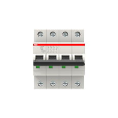 S204M-C50 4 fázový jistič 50 A char. C 10kA ABB 2CDS274001R0504