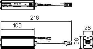 RJ11-TELE 4-C Kombinovaný ochranný přístroj TELE 4-C pro ISDN RJ-11 OBO 5081975