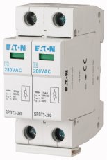 Eaton 170485 Svodič přepětí třídy T3 (III,D),modulový,2pól,s lištou SPDT3-280/2