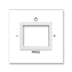 Kryt zesilovače s tunerem FM 3299M-A40200 01 bílá/ledová bílá Neo ABB