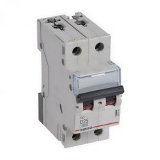 TX3 JISTIČ, 2 PÓLOVÝ, CHAR. D, 25A 6000A LEGRAND 403740