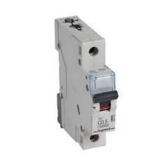 TX3 JISTIČ, 1 PÓLOVÝ, CHAR. C, 0,5A 10000A LEGRAND 404162
