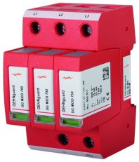Svodič přepětí DEHNguard M 3-pólový pro TN-C systémy 952307