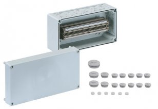 Skříň pro řadové svorkovnice AKi-R 4/34 šedá IP65 IK08 SPELSBERG 74203401