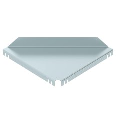 OBO LEB 25 DD Rohový plech pro kabelové žebříky R250mm Ocel pásově zinkováno
