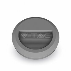 2W LED Step Light Grey Body Round Natural White, VT-1142 V-TAC SKU1318